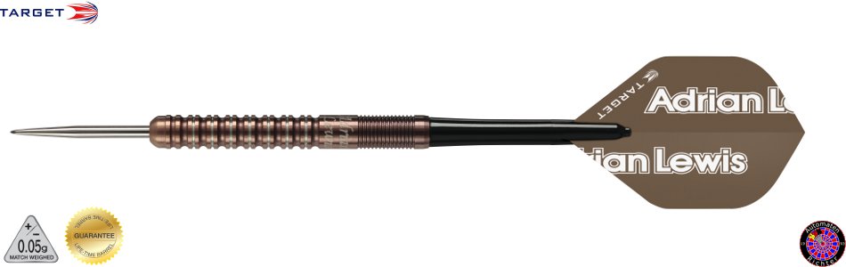 Steel Dartpfeil Set Target - Silica Adrian Lewis